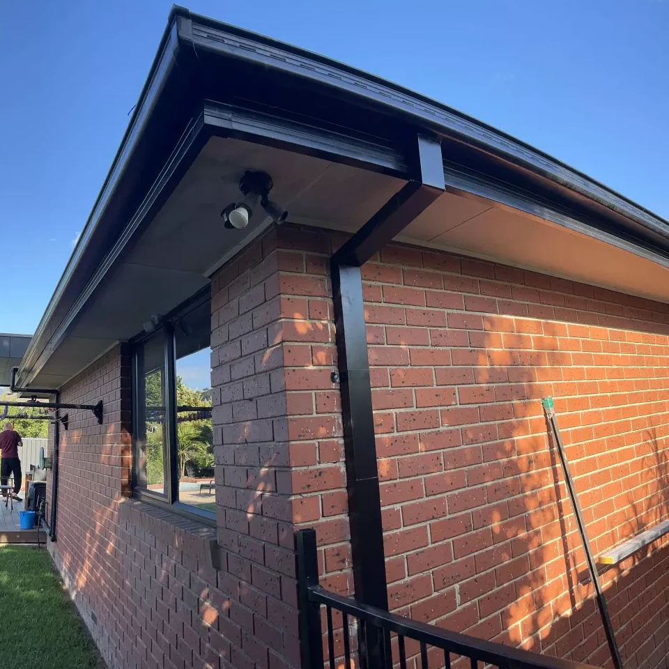 gutters and downpipes